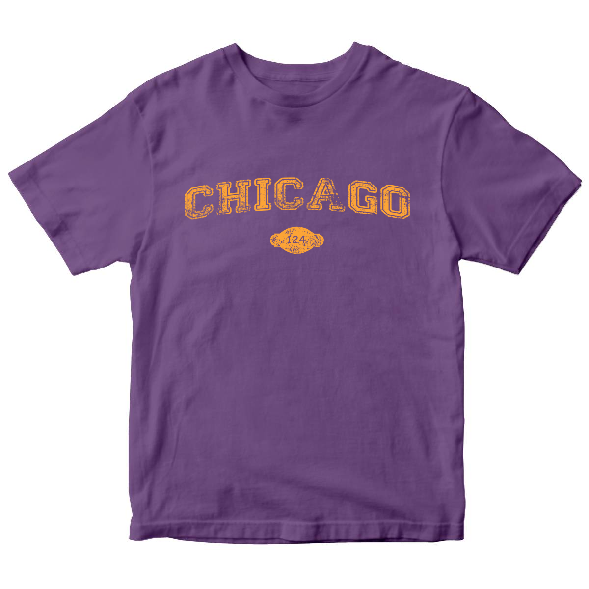 Chicago 1837 Represent Kids T-shirt | Purple