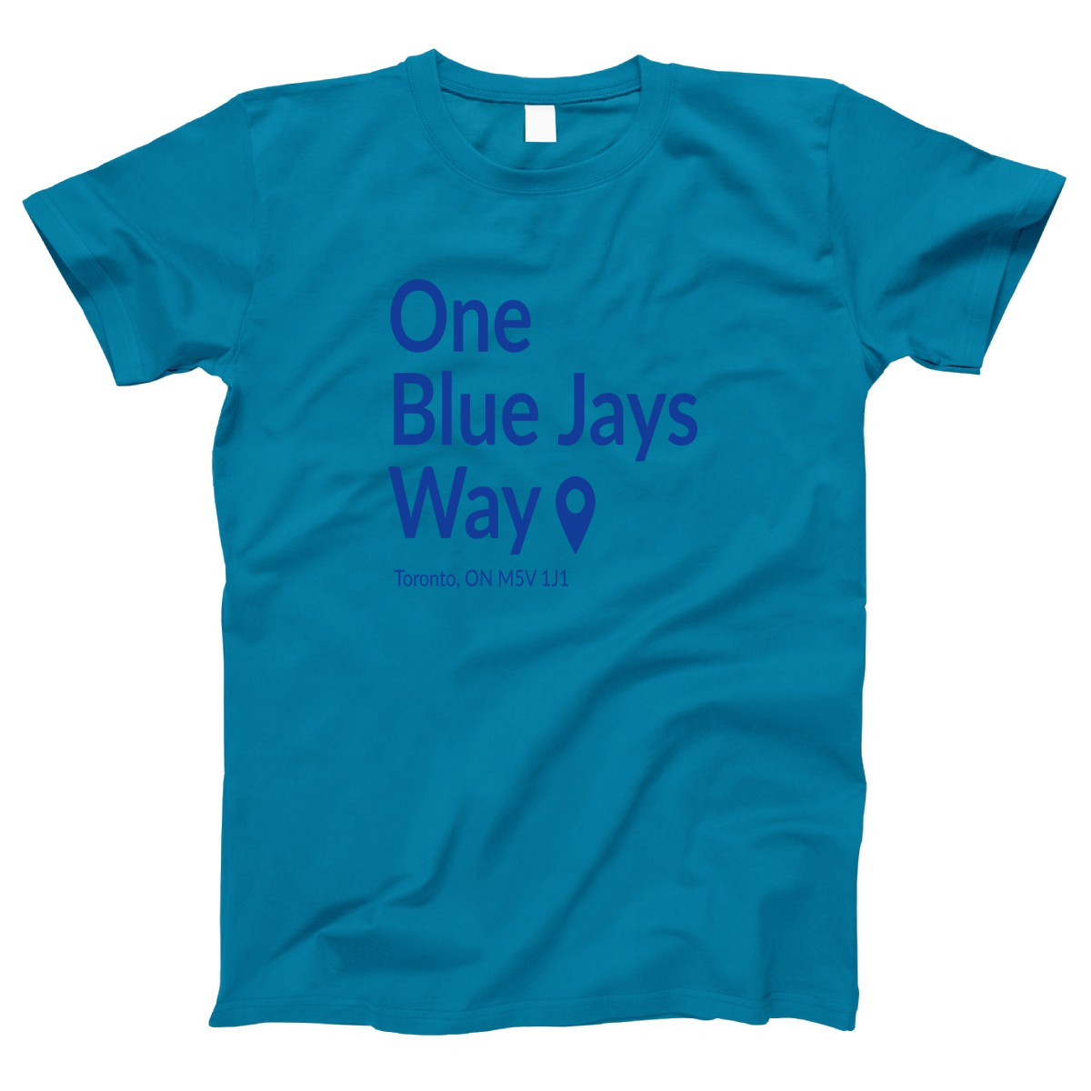Toronto Baseball Stadium Women's T-shirt | Turquoise
