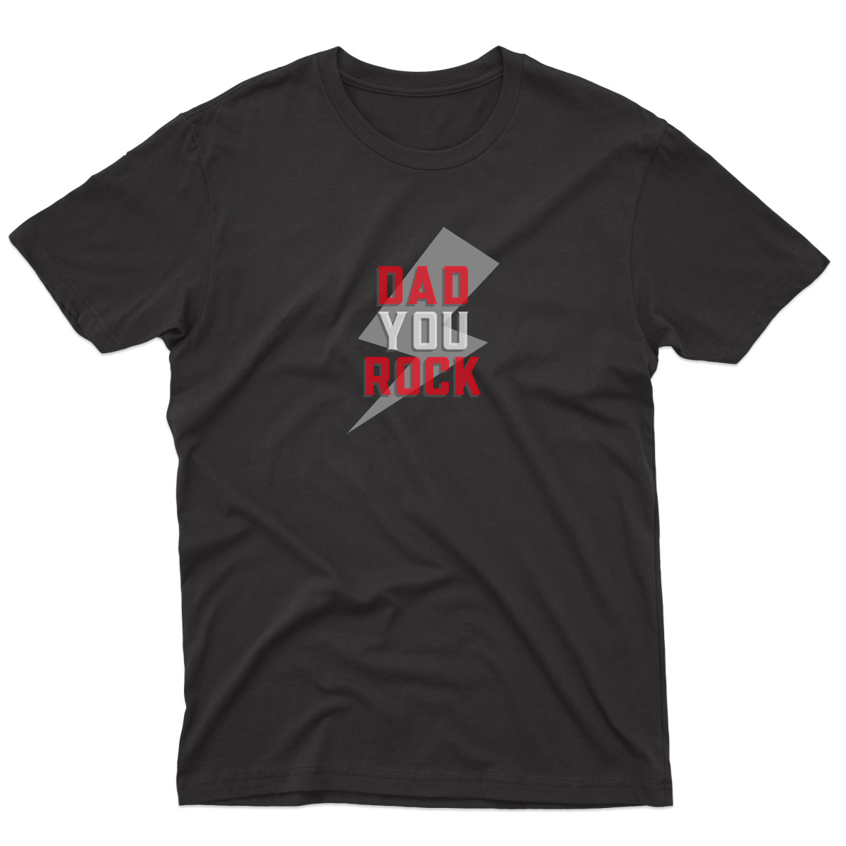 Dad you rock Men's T-shirt | Black