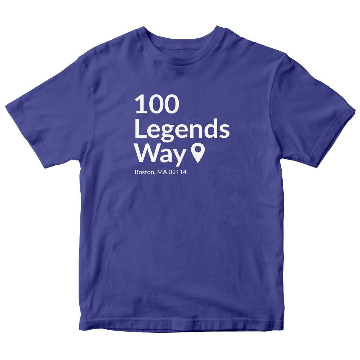 Boston Hockey Stadium Toddler T-shirt | Blue