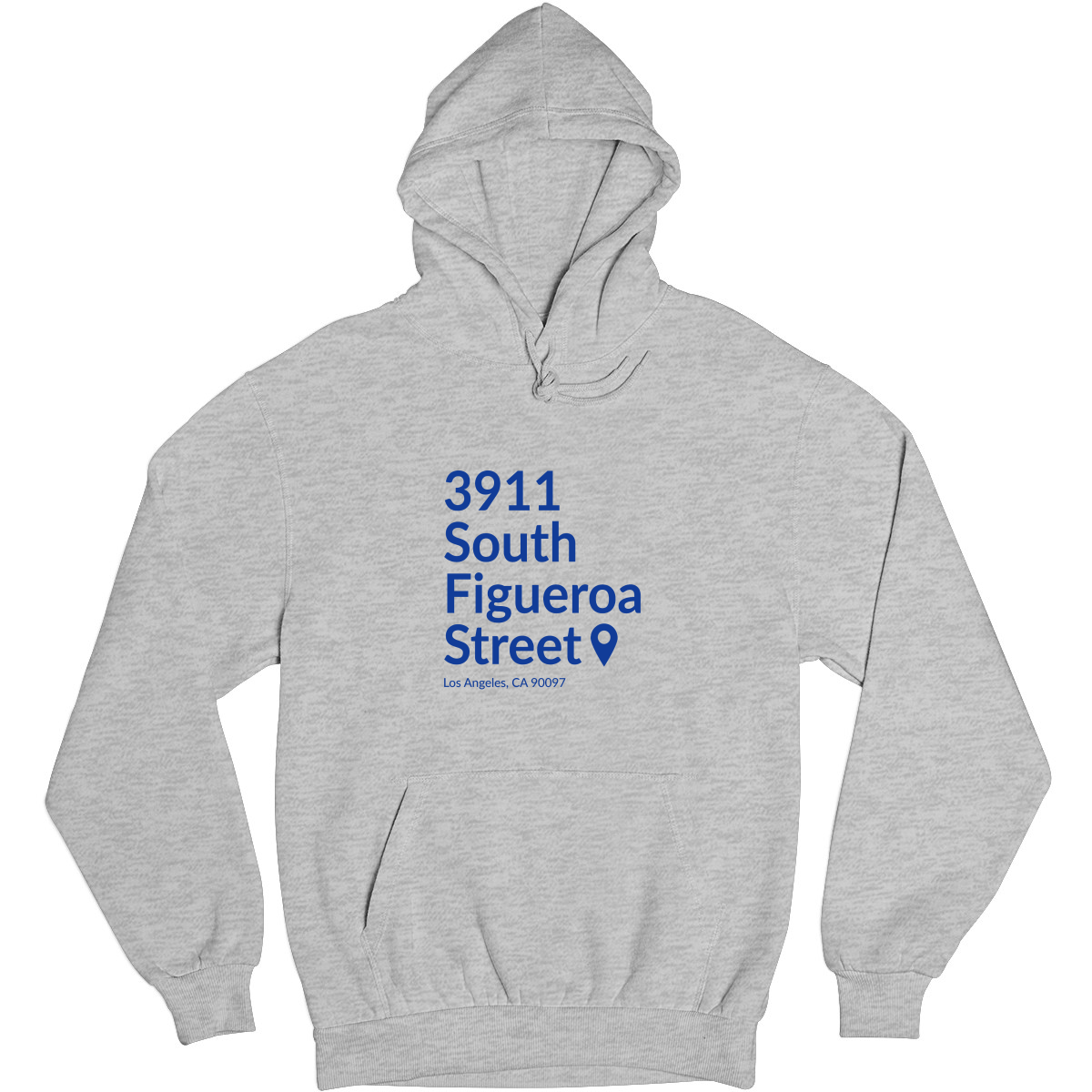 Los Angeles Football Stadium Unisex Hoodie | Gray