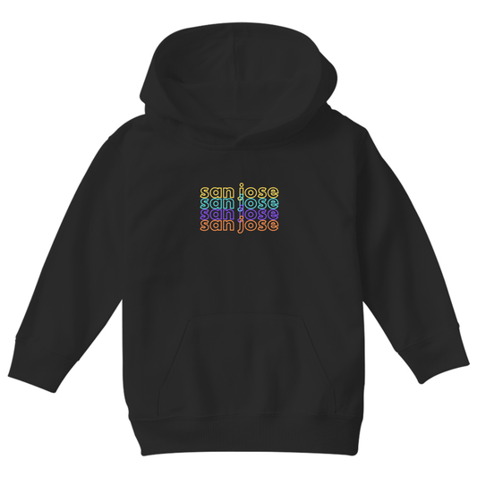 San Jose Kids Hoodie | Black