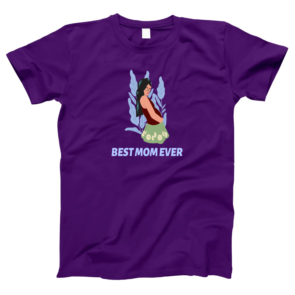 Best Mom Ever Women's T-shirt | Purple