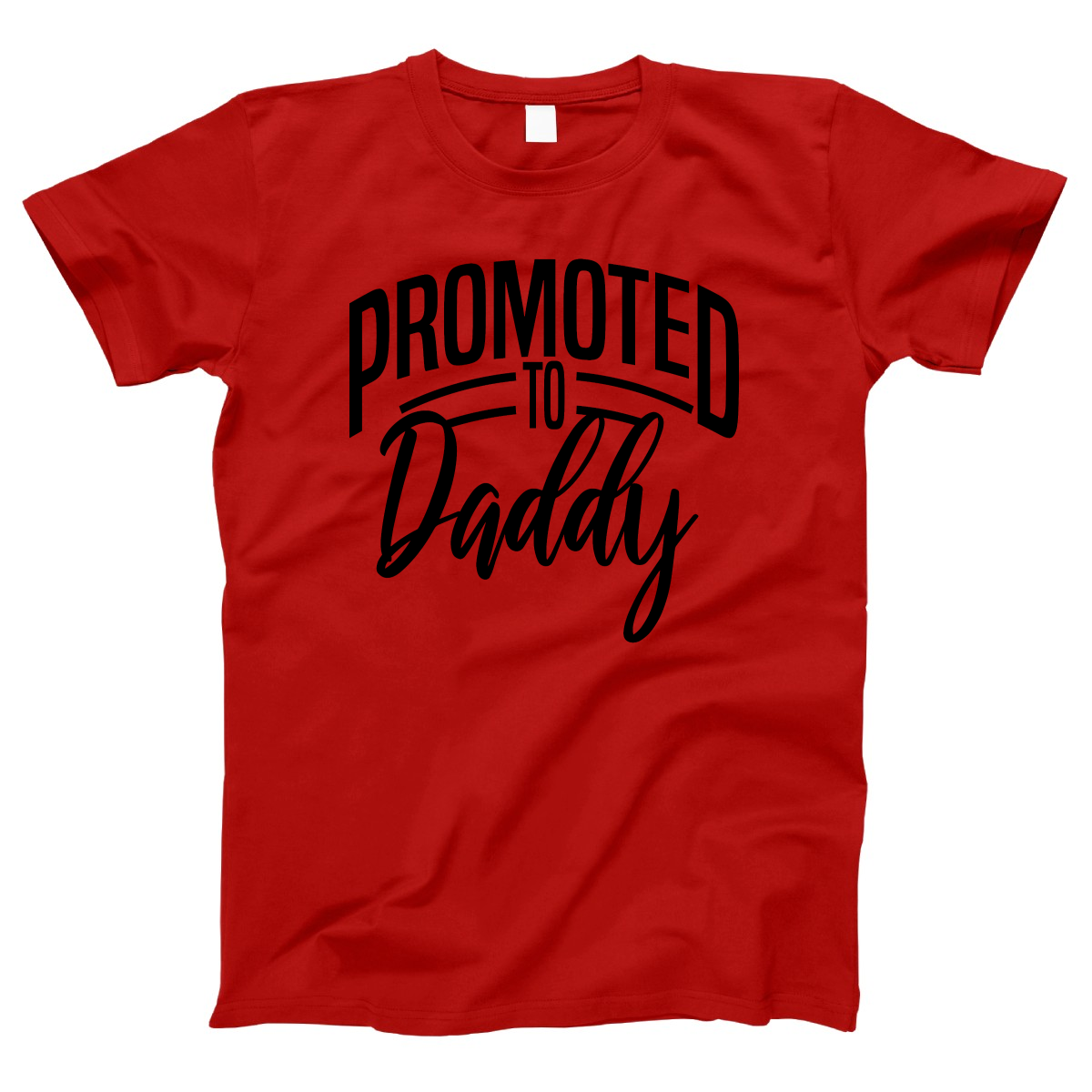 Promoted to daddy Women's T-shirt | Red