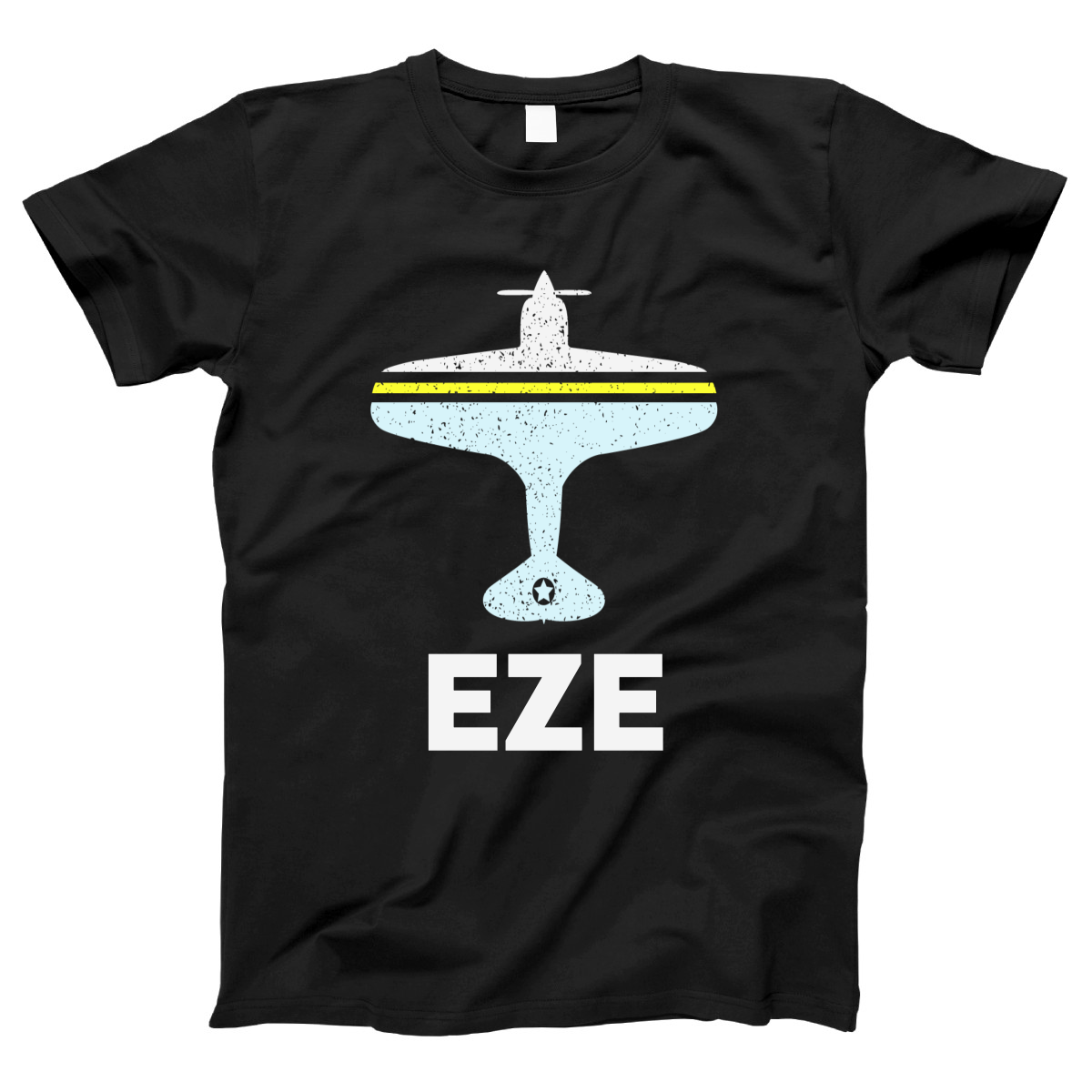 Fly Buenos Aires EZE Airport Women's T-shirt | Black