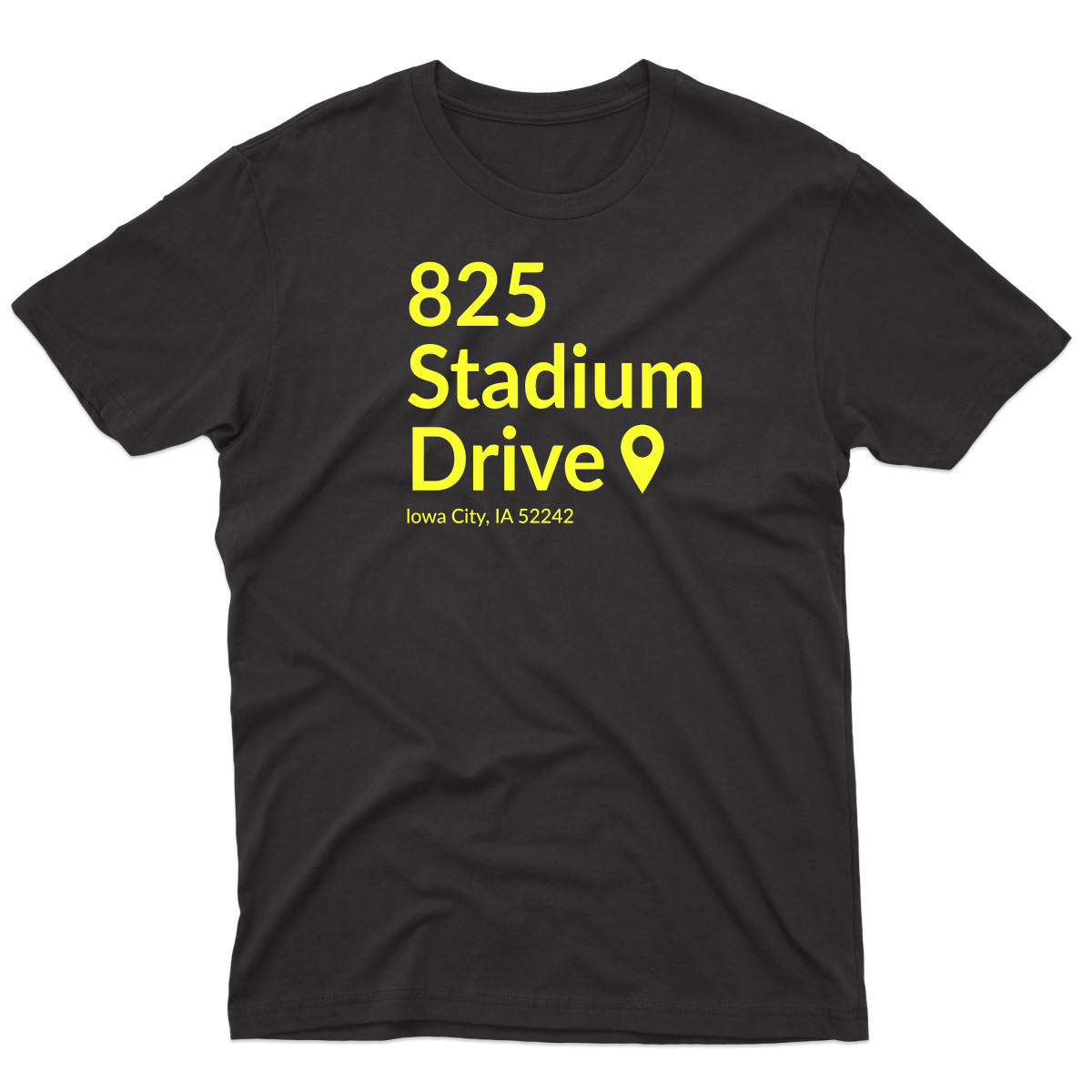 Iowa Football Stadium Men's T-shirt | Black