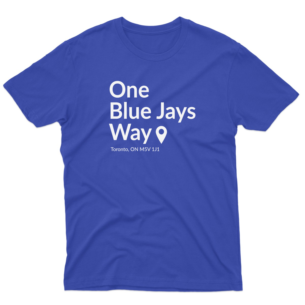Toronto Baseball Stadium Men's T-shirt | Blue