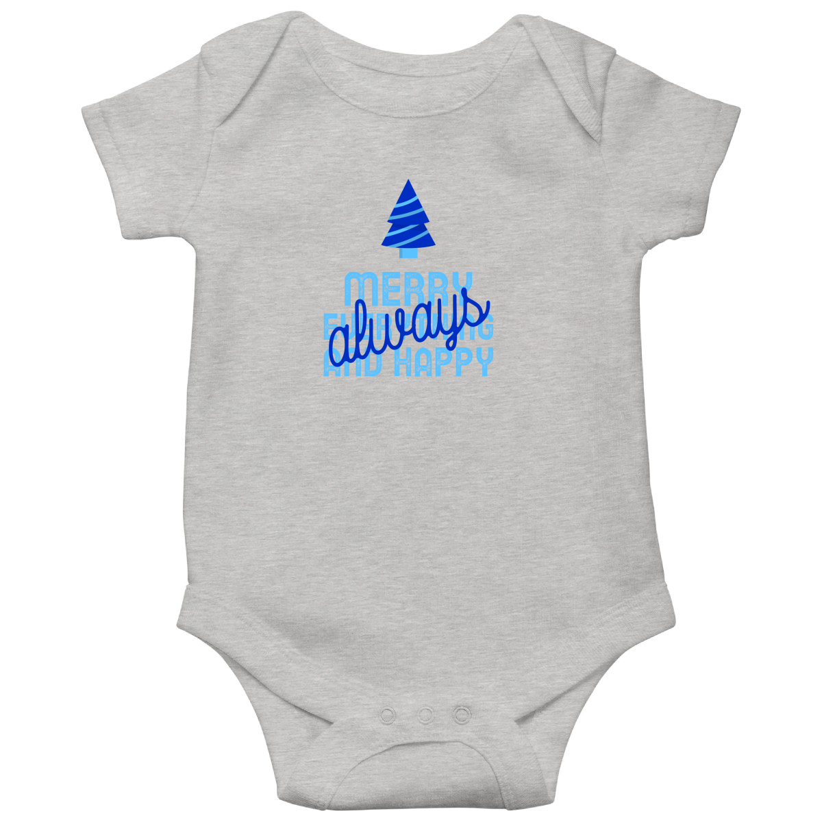 Always Merry Everything and Happy Baby Bodysuits
