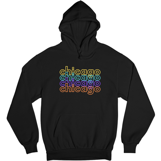 Chicago Unisex Hoodie | Black