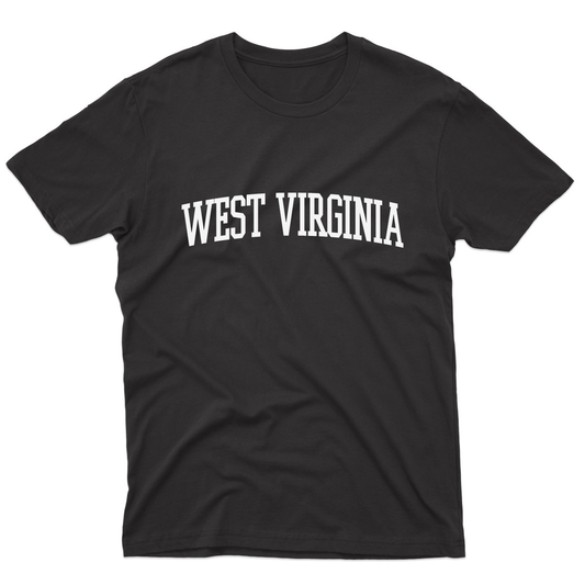 West Virginia Men's T-shirt | Black