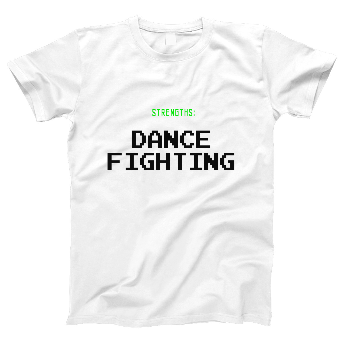 Strengths Dance Fighting  Women's T-shirt | White