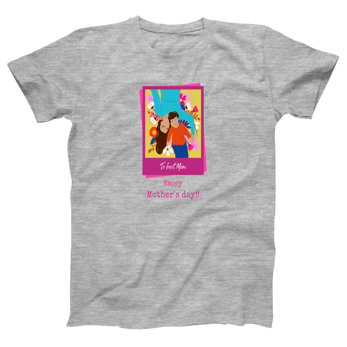 To Best Mom Women's T-shirt | Gray