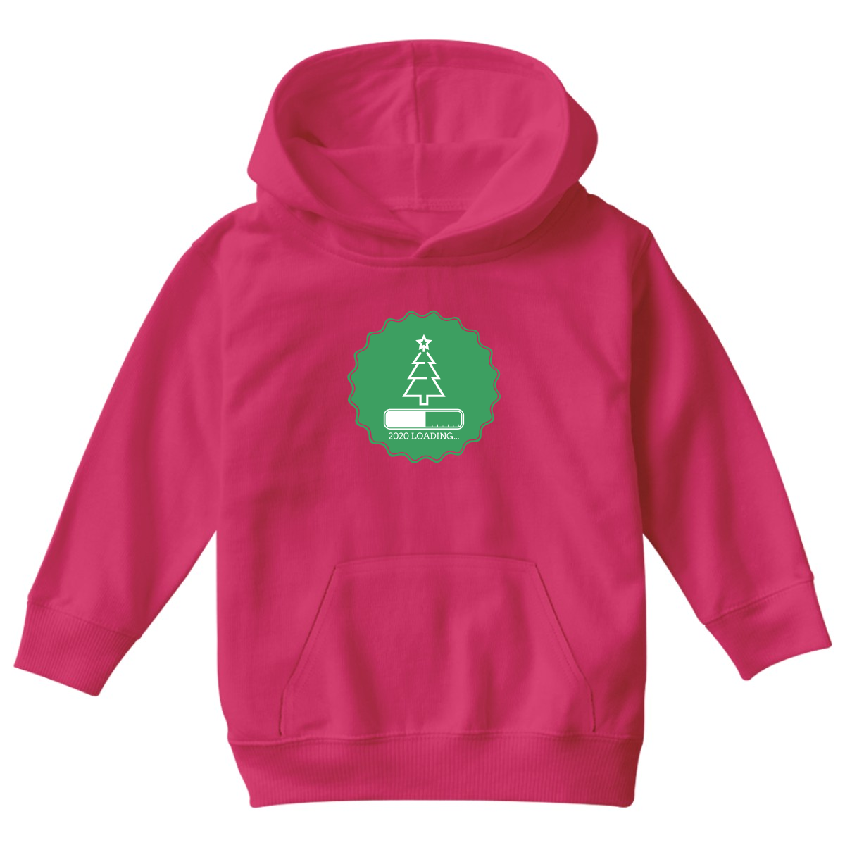 2021 Loading Kids Hoodie | Pink