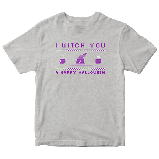 I Witch You a Happy Halloween Kids T-shirt