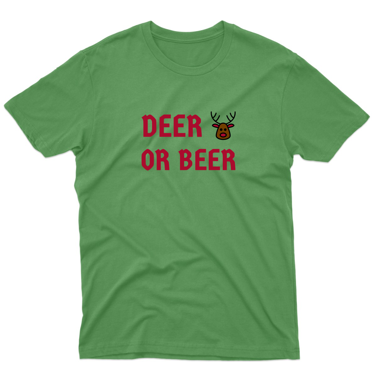 I Don't Have a Red Nose Men's T-shirt | Green
