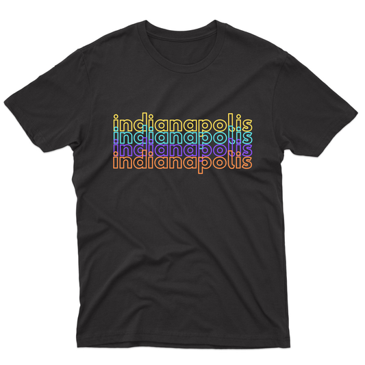 Indianapolis Men's T-shirt | Black