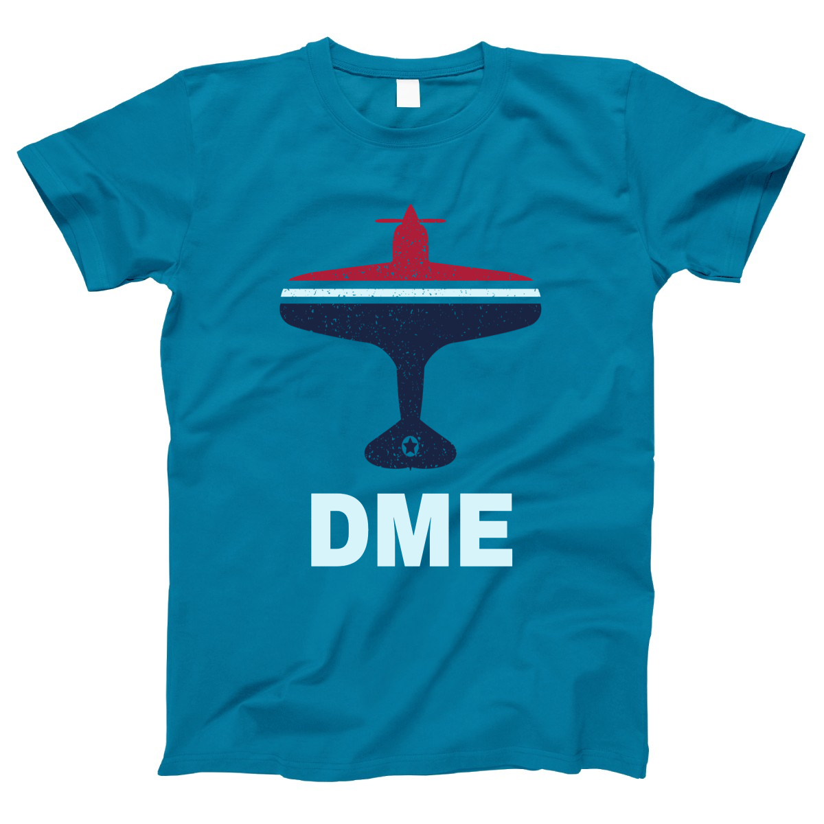 Fly Moscow DME Airport Women's T-shirt | Turquoise