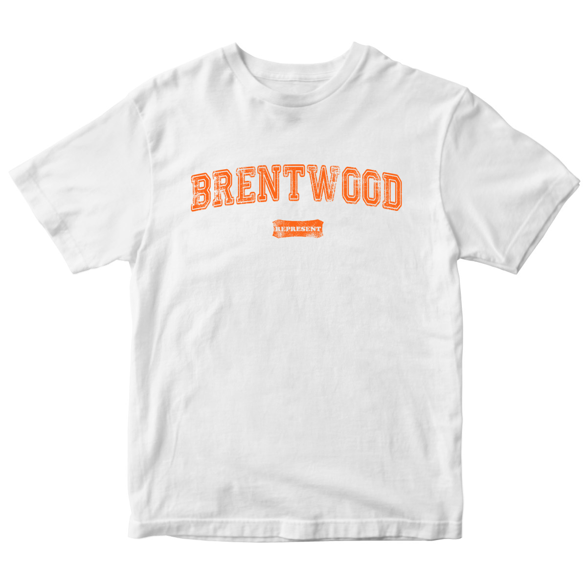 Brentwood Represent Toddler T-shirt | White