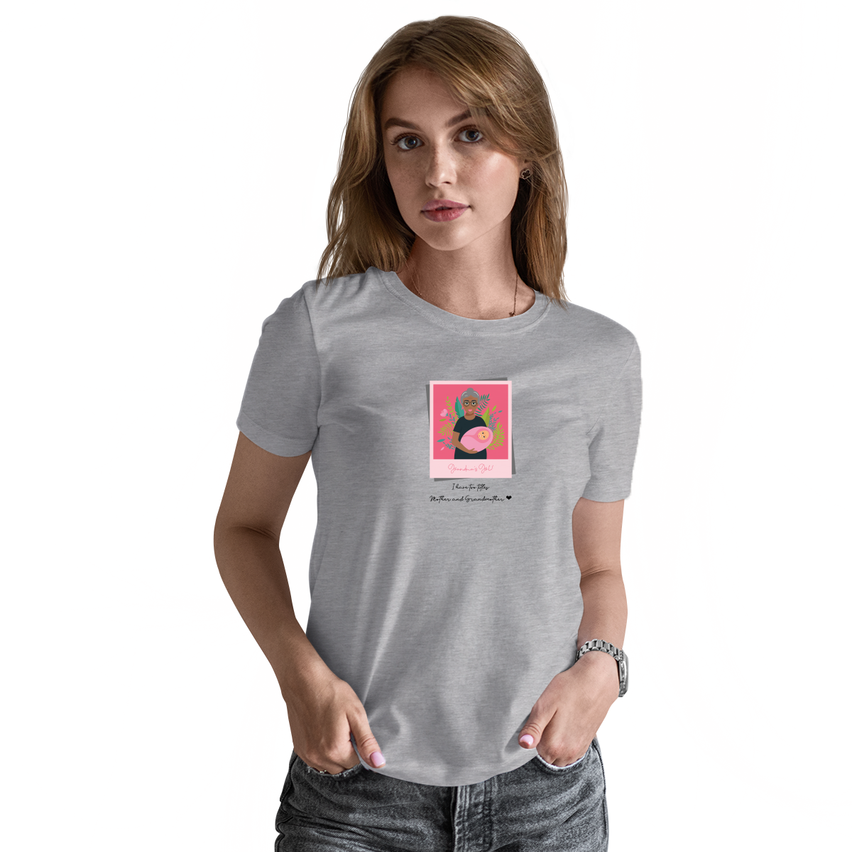 Grandma's Gold Women's T-shirt | Gray