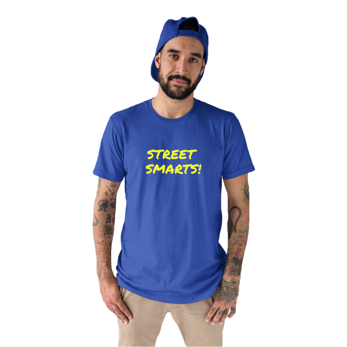 Street Smarts  Men's T-shirt | Blue
