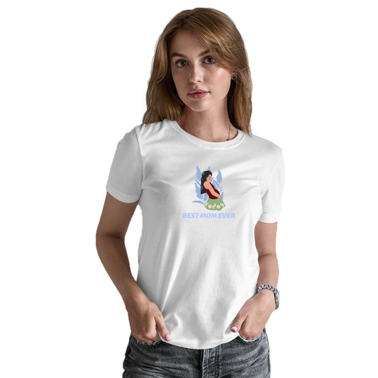 Best Mom Ever Women's T-shirt | White