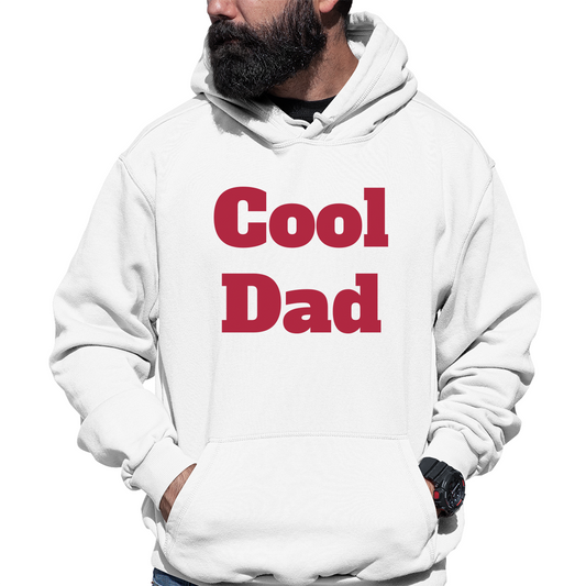 Cool Dad Unisex Hoodie | White