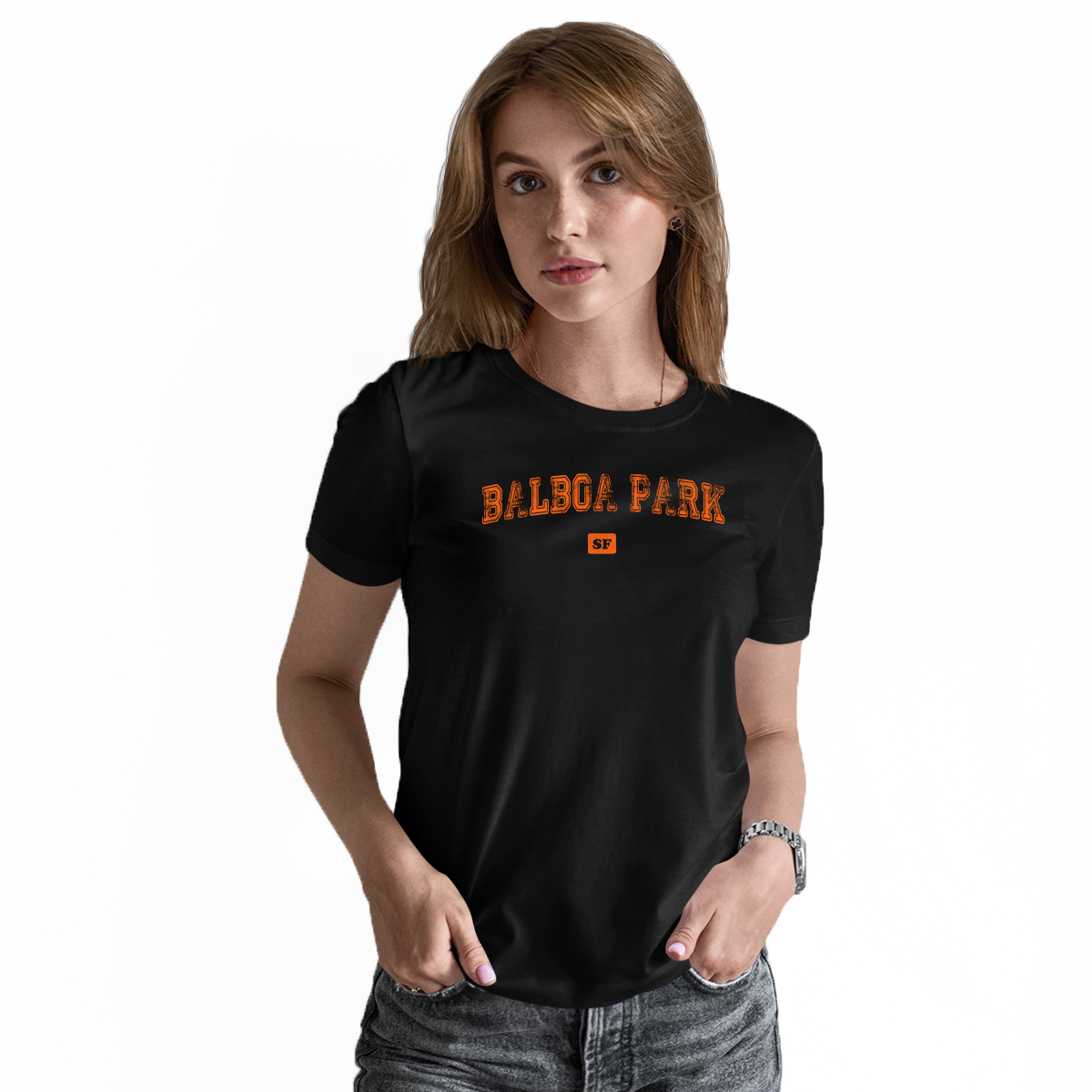 Balboa Park Sf Represent Women's T-shirt | Black