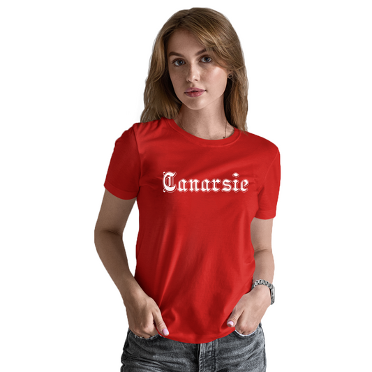 Canarsie Gothic Represent Women's T-shirt | Red