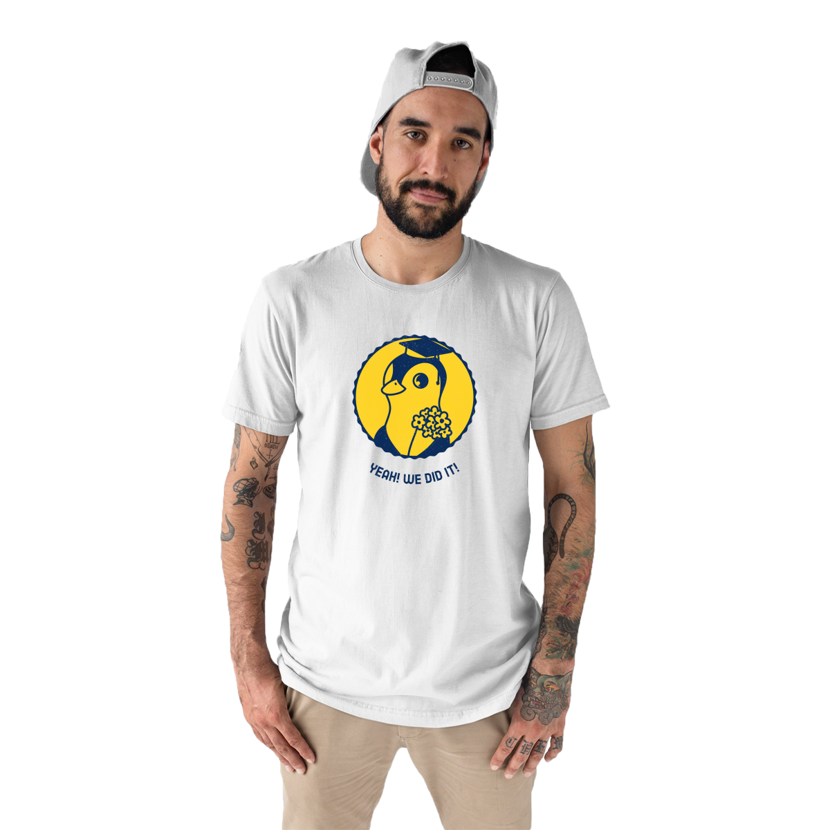 Yeah! We Did It! Men's T-shirt | White