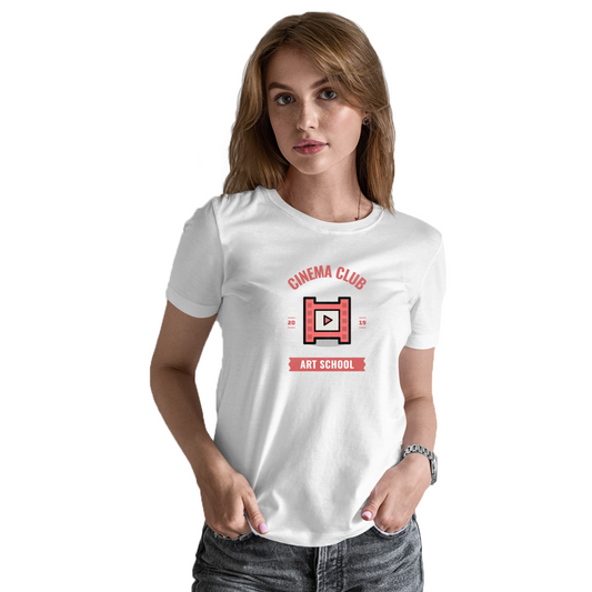 Cinema Club Art School 2020 Women's T-shirt | White