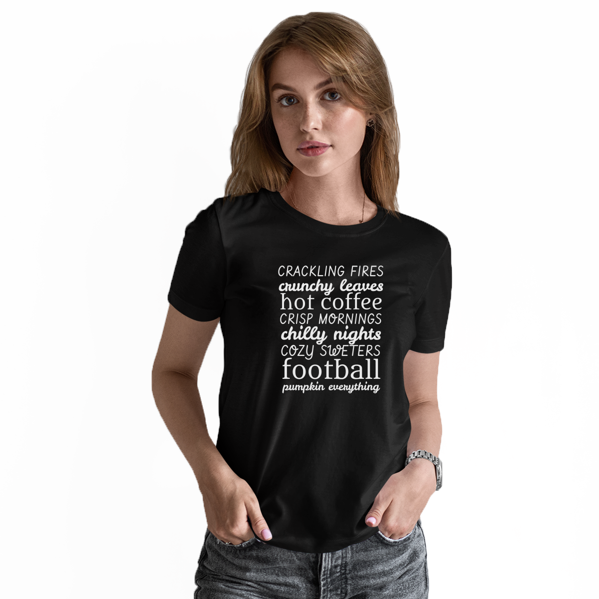 Fall List  Women's T-shirt | Black