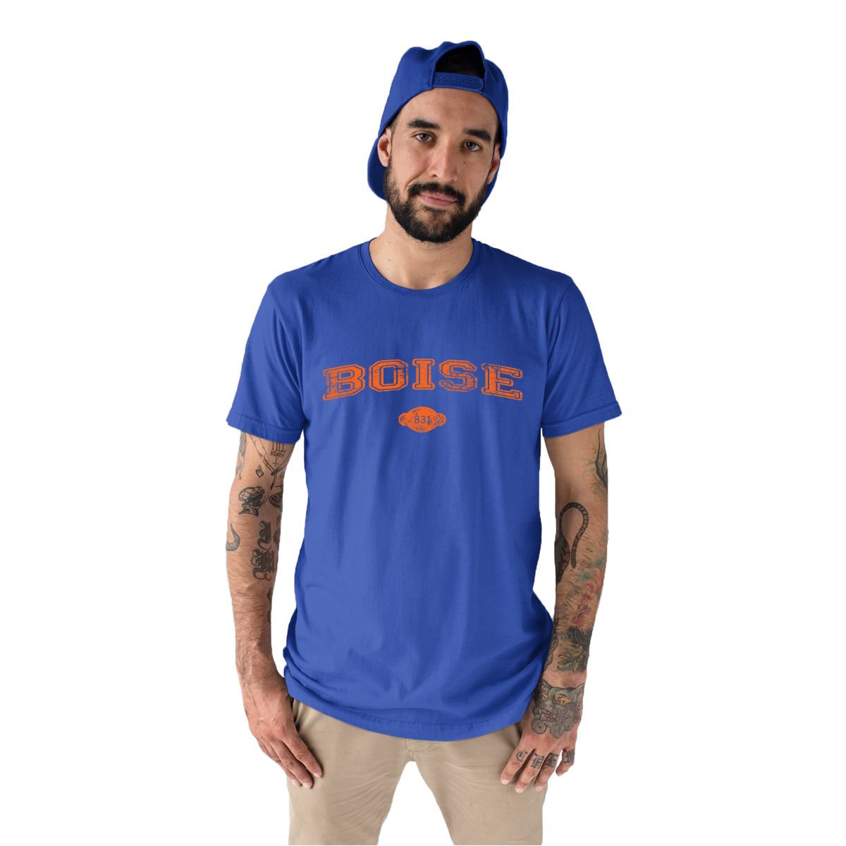 Boise 1863 Represent Men's T-shirt | Blue