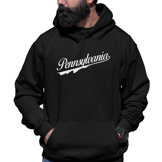 Pennsylvania Unisex Hoodie | Black