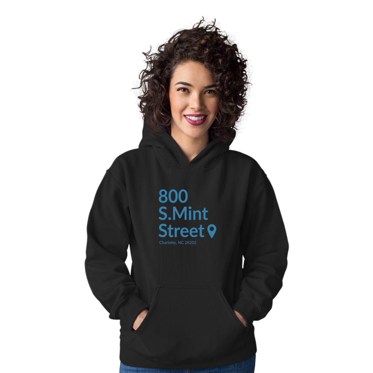 Carolina Football Stadium Unisex Hoodie | Black