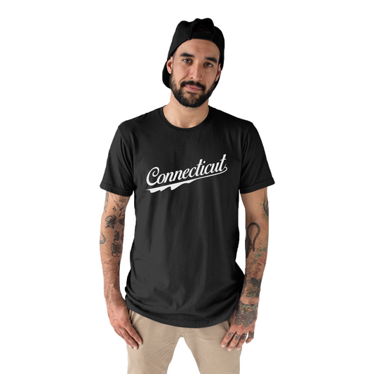 Connecticut Men's T-shirt | Black