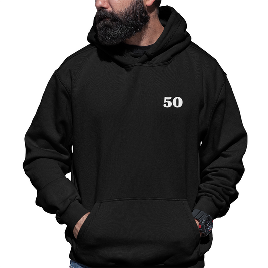 Bold 50 Unisex Hoodie | Black