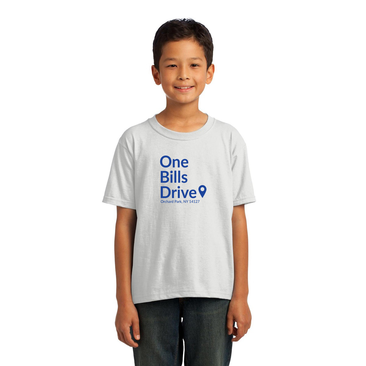 Buffalo Football Stadium  Kids T-shirt | White