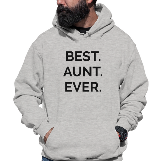 Best Aunt Ever Unisex Hoodie | Gray