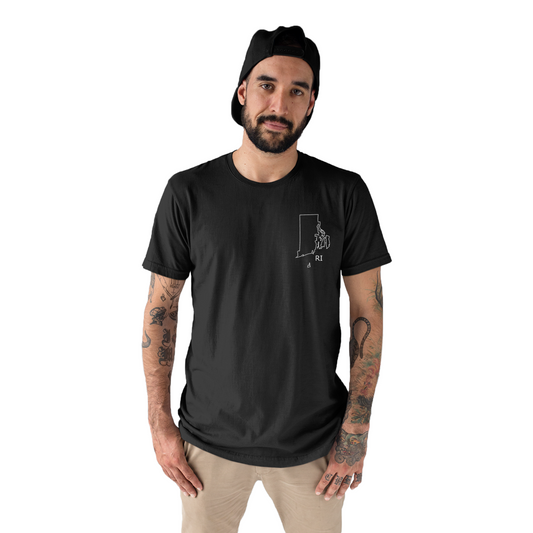 Rhode Island Men's T-shirt | Black