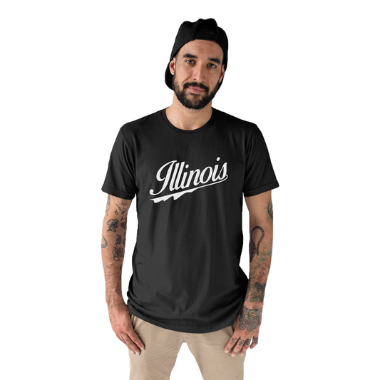 Illinois Men's T-shirt | Black