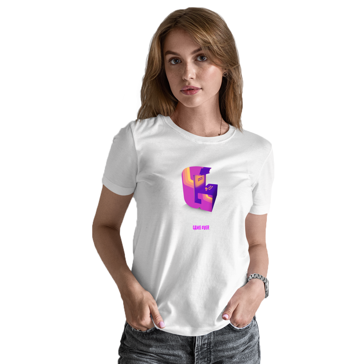 Game Over Women's T-shirt | White