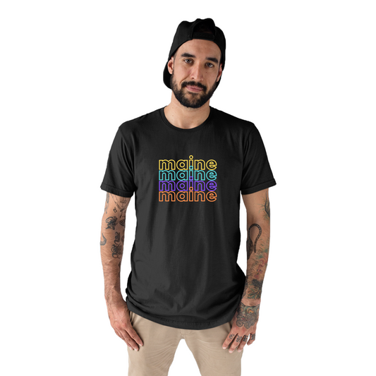 Maine Men's T-shirt | Black