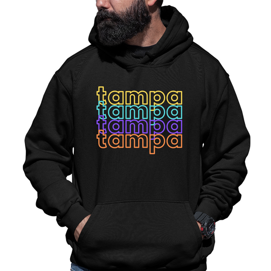 Tampa Unisex Hoodie | Black