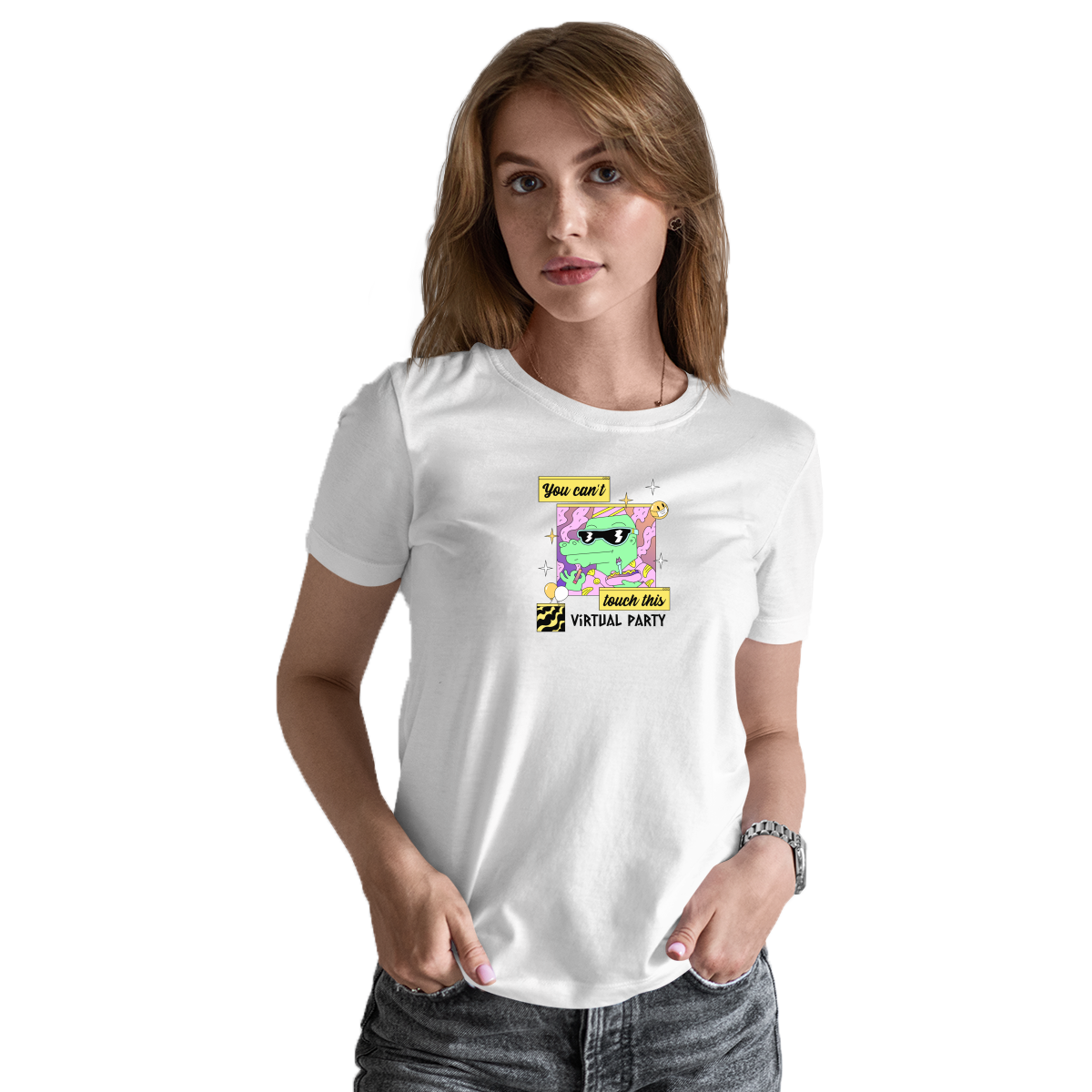 You Can't Touch This Women's T-shirt | White