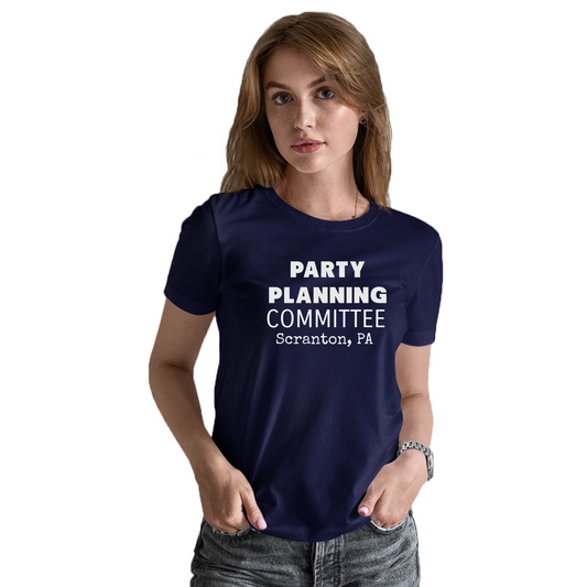 Party Planning Committee Women's T-shirt | Navy