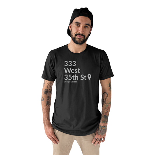 Chicago Baseball Stadium South Side Men's T-shirt | Black