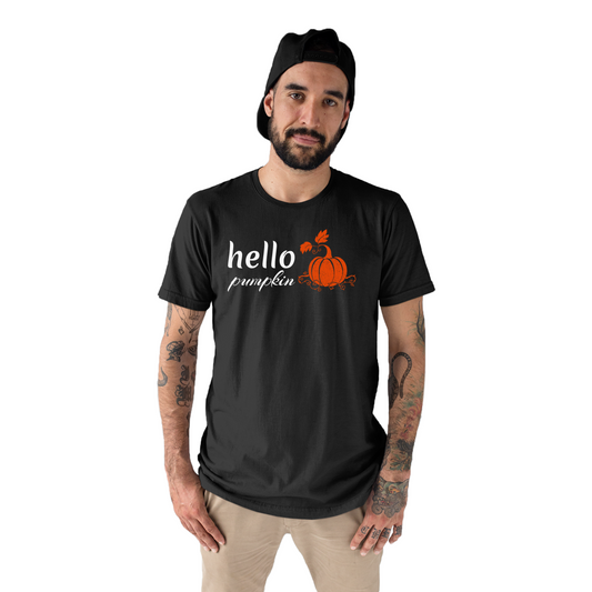 Hello Pumpkin Men's T-shirt | Black