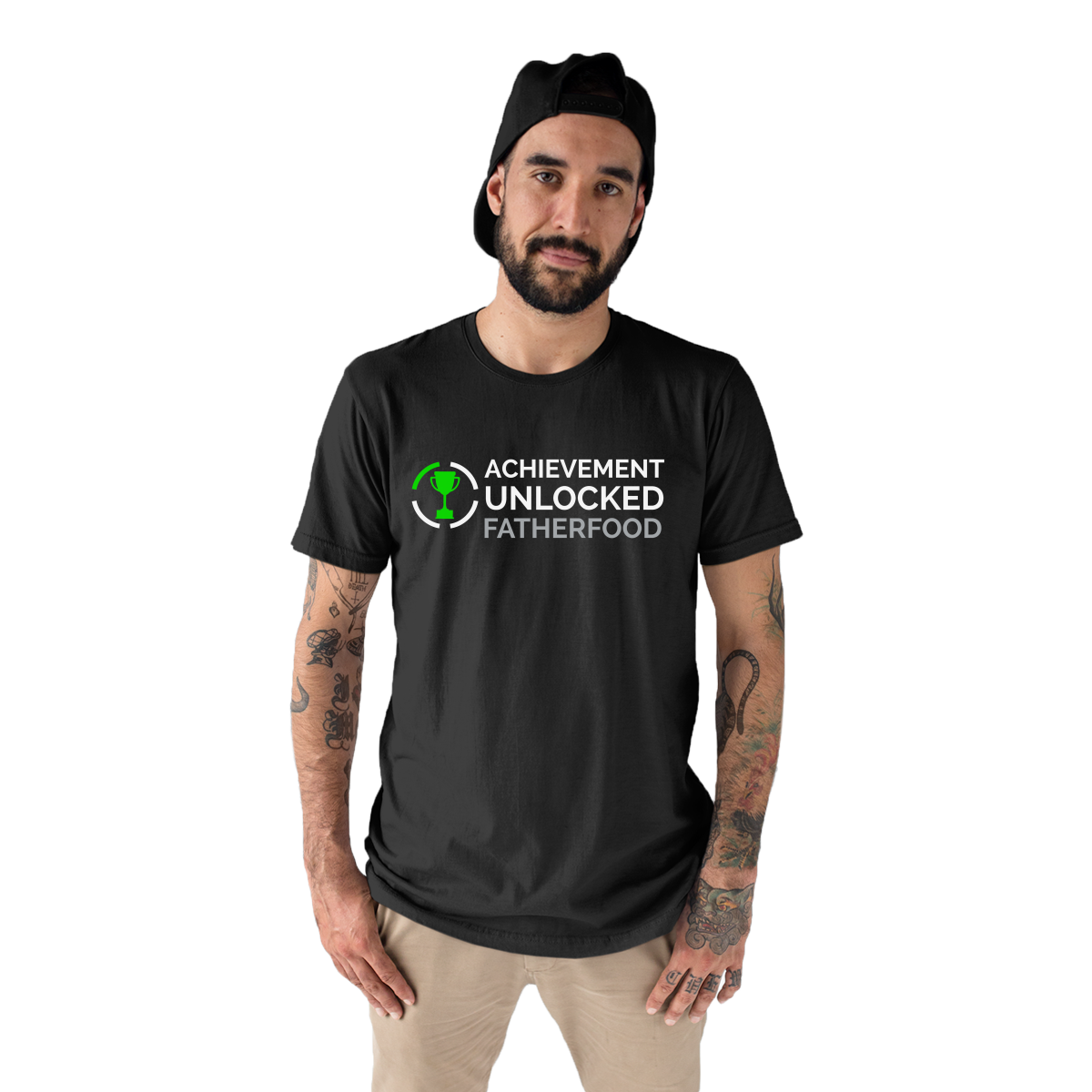 Achievement Unlocked Men's T-shirt | Black