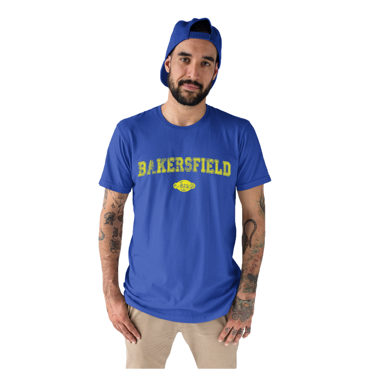 Bakersfield 1898 Represent Men's T-shirt | Blue