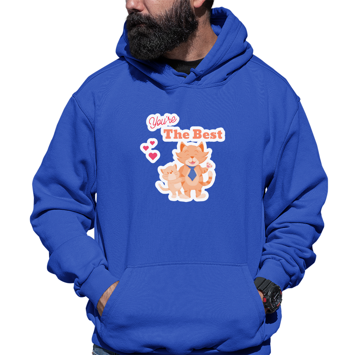 You are the best Unisex Hoodie | Blue